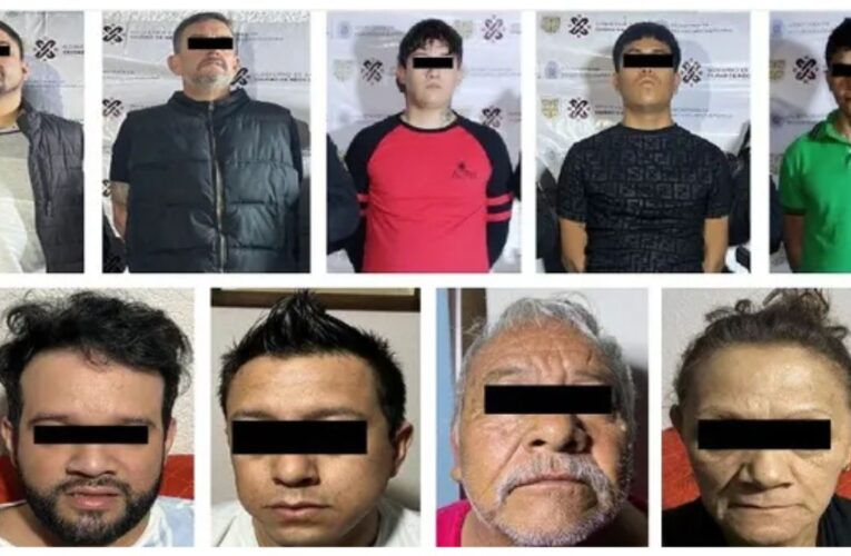 Procesan a siete miembros del CJNG por distribución de droga en CDMX