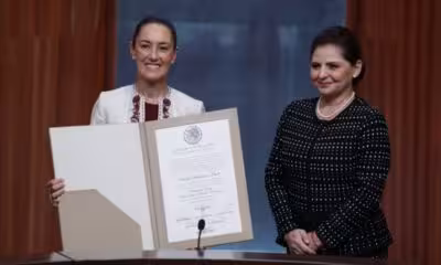 TEPJF entrega constancia de presidenta electa a Claudia Sheinbaum