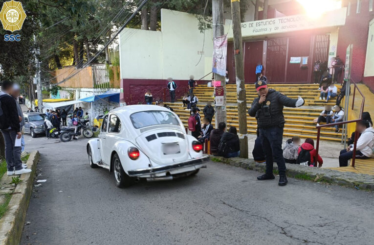 Suman más de mil 500 infracciones de Tránsito en el regreso a clases en CDMX