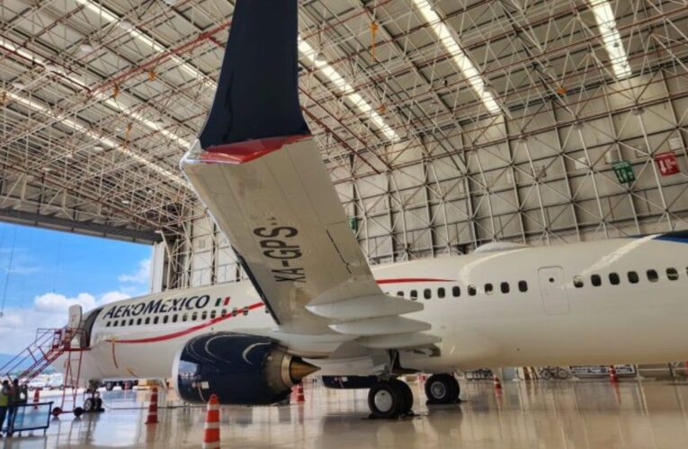 Aeroméxico celebra 90 años con nuevo Boeing 737 MAX-9