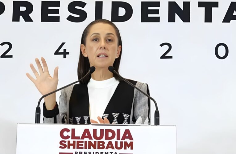 RECIBIRÁ SHEINBAUM CONSTANCIA DE PRESIDENTA ELECTA EL 15 DE AGOSTO