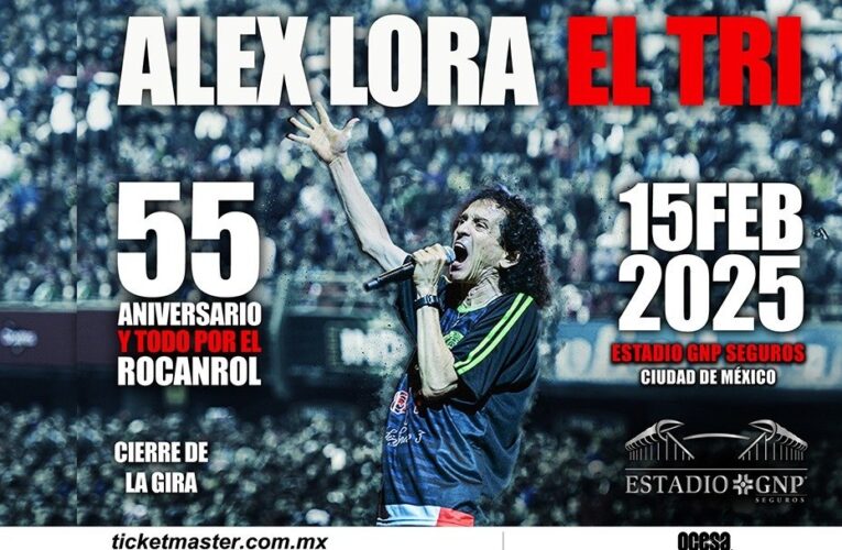 EL TRI finaliza su gira Y Todo Por El Rocanrol en el Estadio GNP Seguros