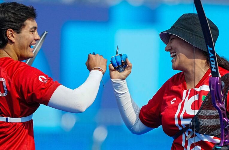 Equipo mixto mexicano de tiro con arco eliminado en cuartos de final