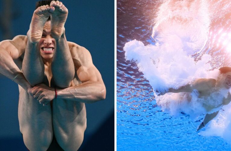 Osmar Olvera pasa a la final de clavados en trampolín de 3 m.