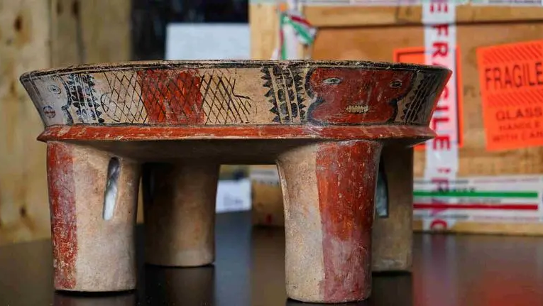 Recupera México 279 piezas arqueológicas de cinco embajadas y siete consulados
