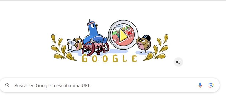 Google lanza doodle interactivo por Paralímpicos; así puedes jugar la actividad que tiene incluida