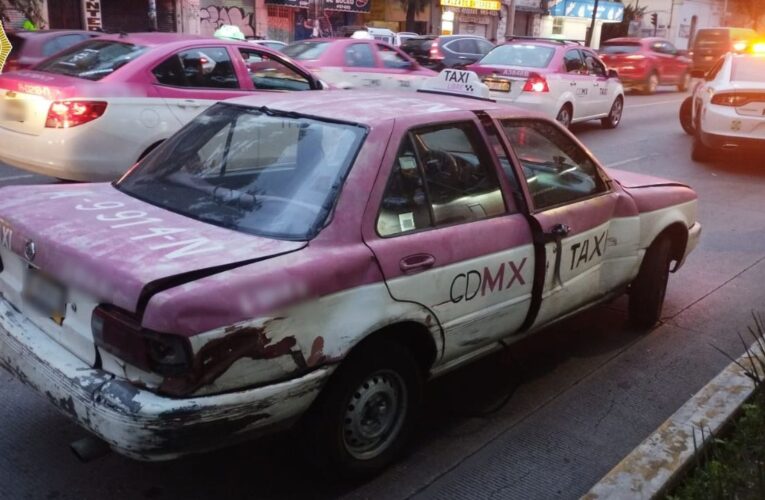 Detienen a taxista en CDMX por robo a pasajera en Tacubaya