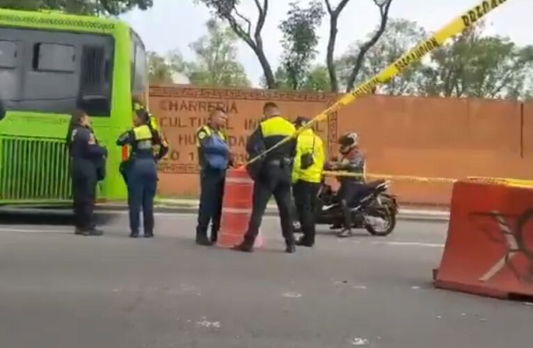 Tráiler arrolla y mata a motociclista en Avenida Constituyentes