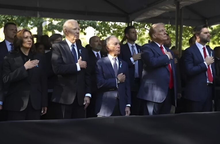 ANIVERSARIO DEL 11-S UNE A BIDEN, HARRIS Y TRUMP