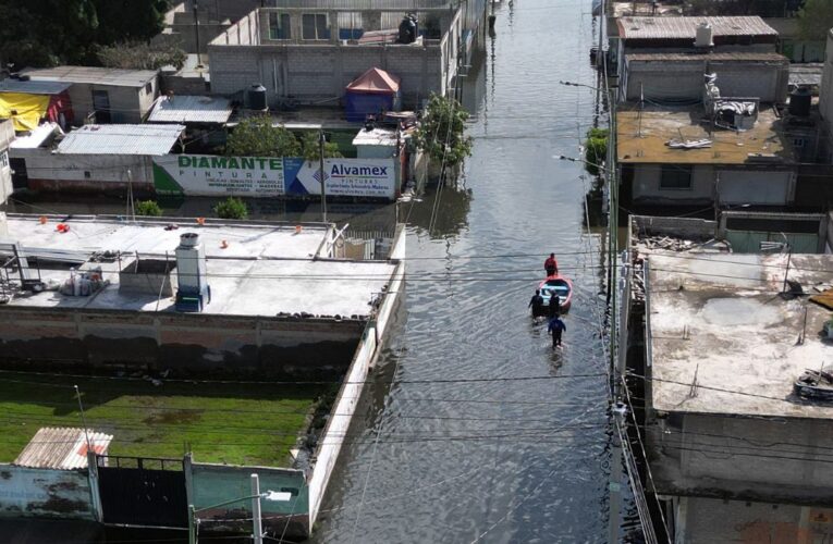 Tras 55 días de crisis por inundaciones, declaran a Chalco en estado de emergencia