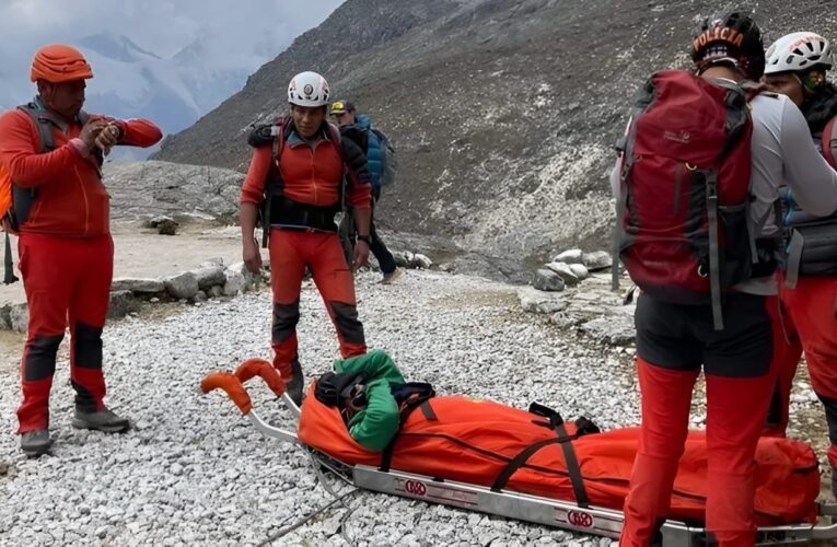 ALPINISTA MEXICANO PIDE AYUDA PARA RECUPERARSE DE ACCIDENTE EN LOS ANDES