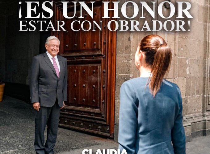 AMLO: ME VOY CON LA CONCIENCIA TRANQUILA; CLAUDIA DICE QUE CUIDARÁ SU LEGADO