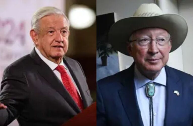 Ken Salazar y EU han sido prudentes al no hablar más de la reforma judicial: López Obrador