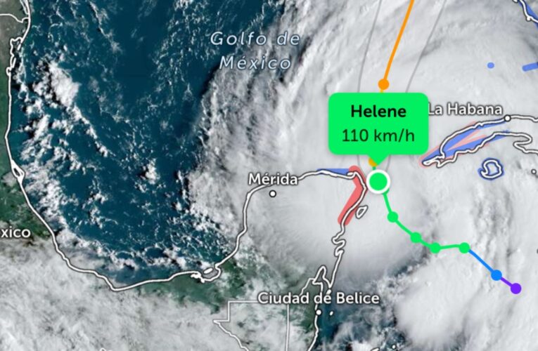 Tormenta tropical ‘Helene’ provoca retrasos y cancelaciones en aeropuerto de Cancún