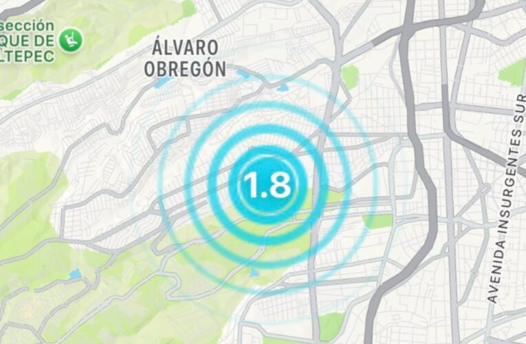 Por segundo día consecutivo se registra microsismo en CDMX