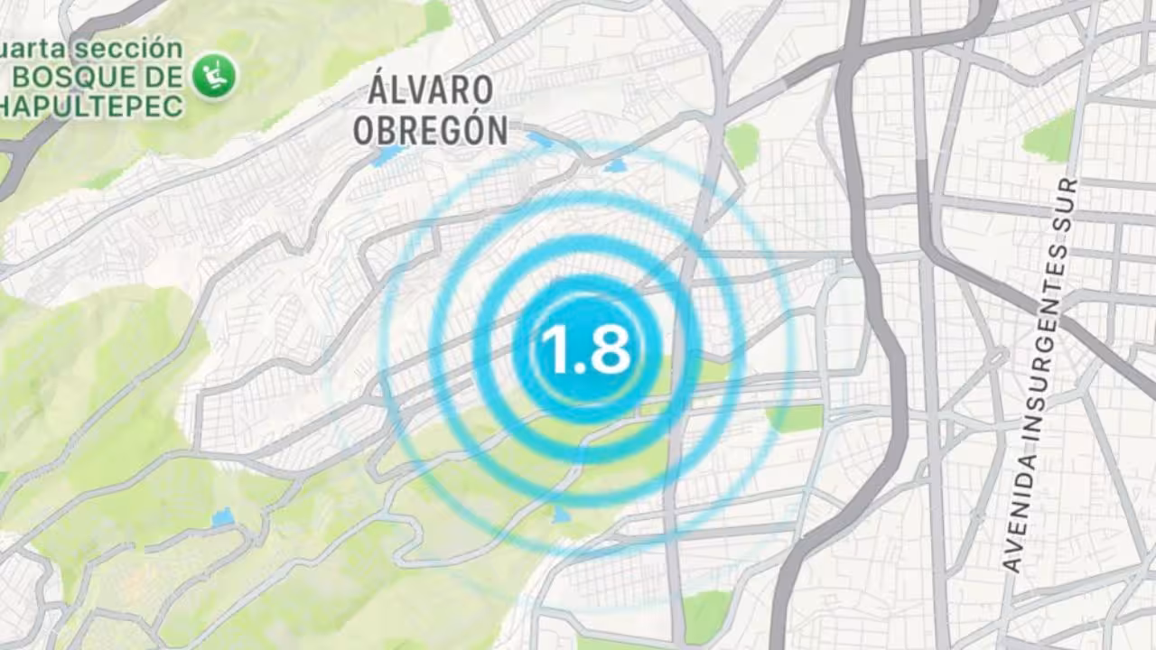 Por segundo día consecutivo se registra microsismo en CDMX