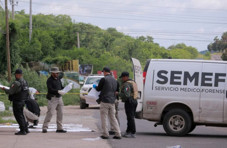 Persiste violencia en Sinaloa: suman 101 personas desaparecidas