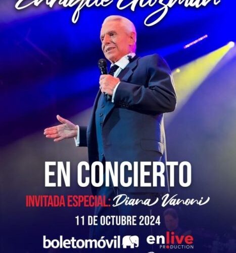 ENRIQUE GUZMAN Y DIANA VANONI llegan a la MARAKA el 11 de octubre con show especial para fans