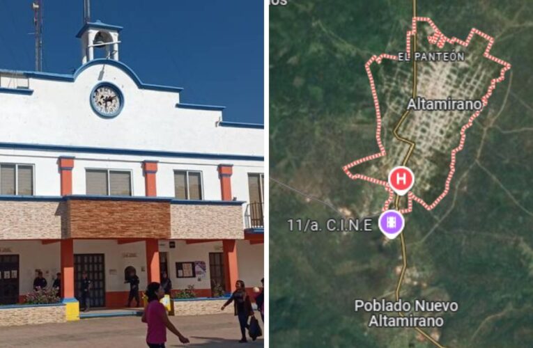 Anuncian toque de queda en Altamirano, Chiapas, por violencia