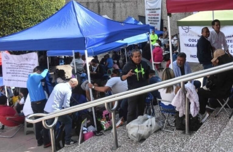 Trabajadores del Poder Judicial retiran bloqueo a accesos a San Lázaro