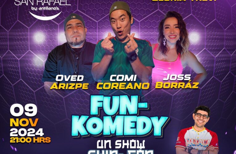 FUN KOMEDY está listo para impactar con su espectáculo a la capital mexicana