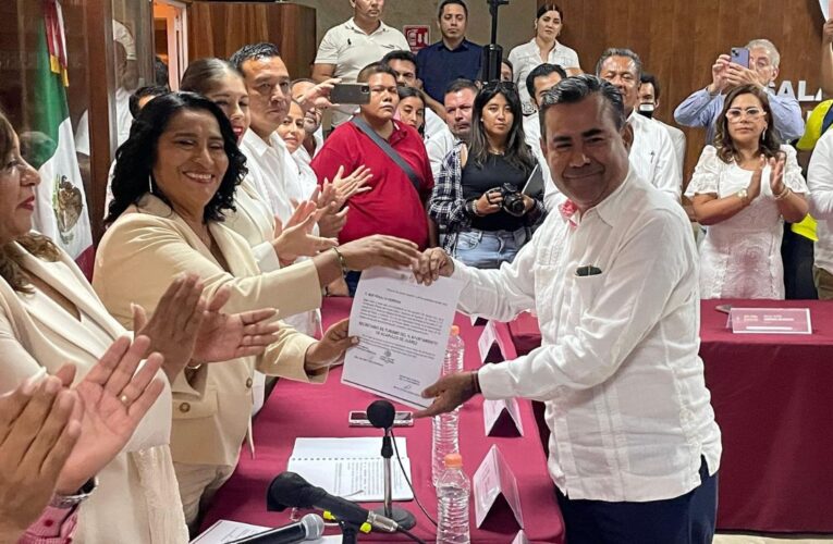 Abelina López nombra a Noé Peralta como titular de Turismo en momento crucial para Acapulco