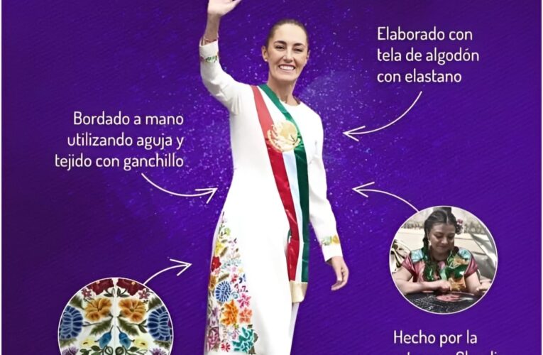 UN VESTIDO, UNA HISTORIA: SHEINBAUM Y LAS MUJERES INDÍGENAS