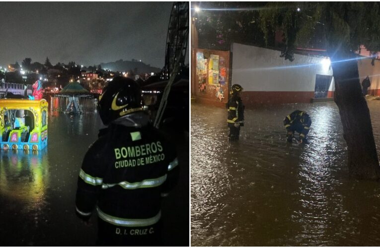 Causan estragos las lluvias Milpa Alta y Xochimilco