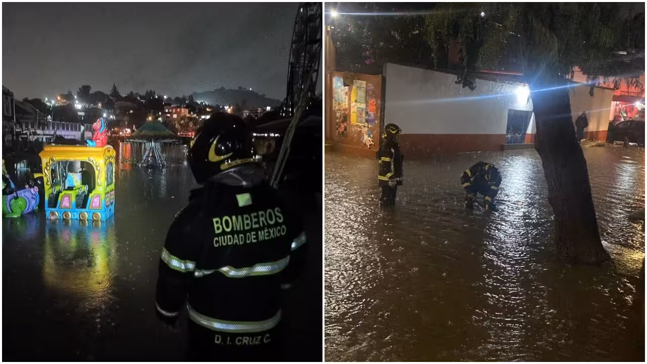 Causan estragos las lluvias Milpa Alta y Xochimilco