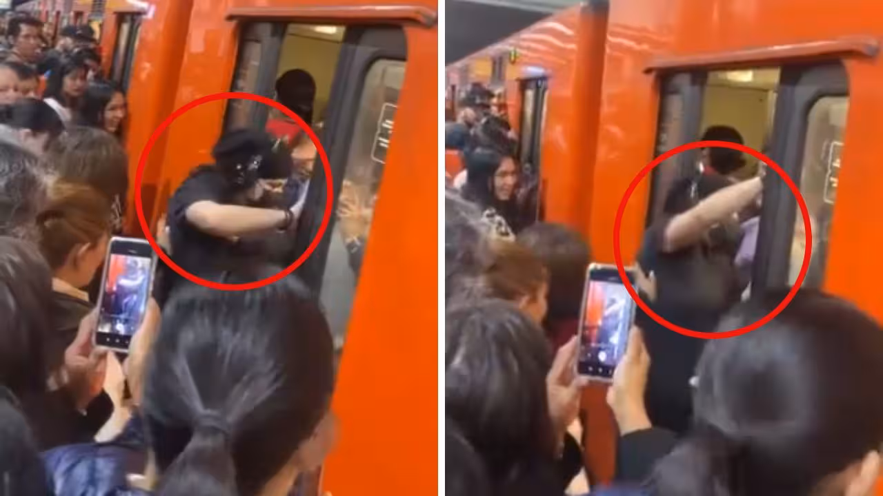 Mujeres protagonizan pelea en hora pico en Metro Tacuba