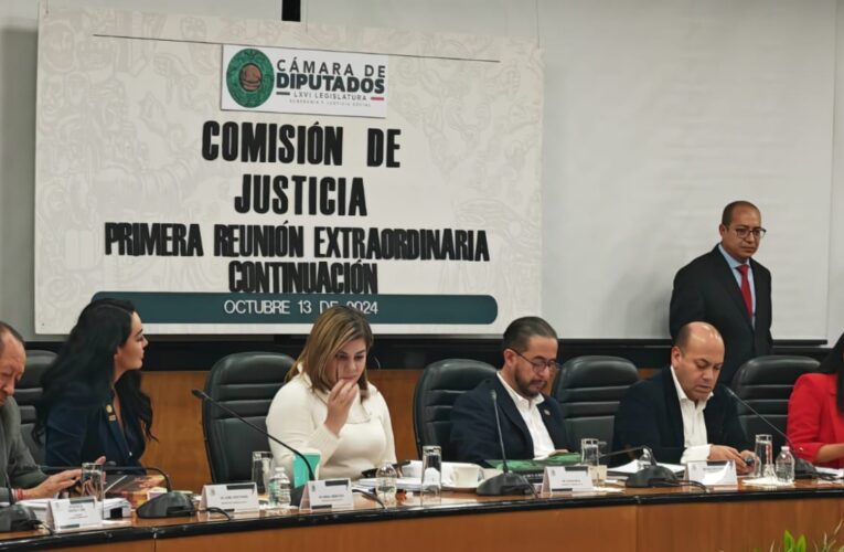 Avanzan en Comisión de Justicia en San Lázaro leyes secundarias de reforma judicial