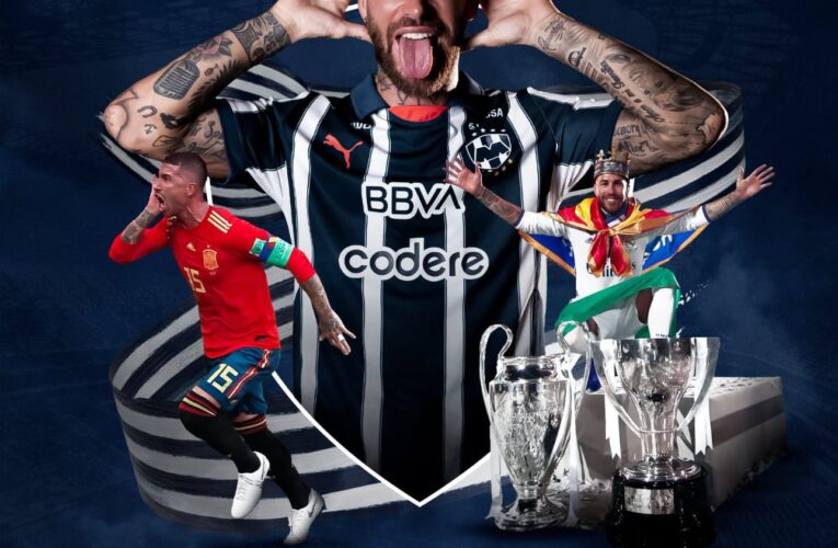 SERGIO RAMOS LLEGA A LA LIGA MX CON RAYADOS DE MONTERREY