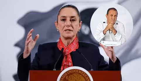 POR EL CASO DE CUAU, SHEINBAUM DICE QUE NO VA A ENCUBRIR A NADIE, PERO CUESTIONA ACTUAR DE EX FISCAL