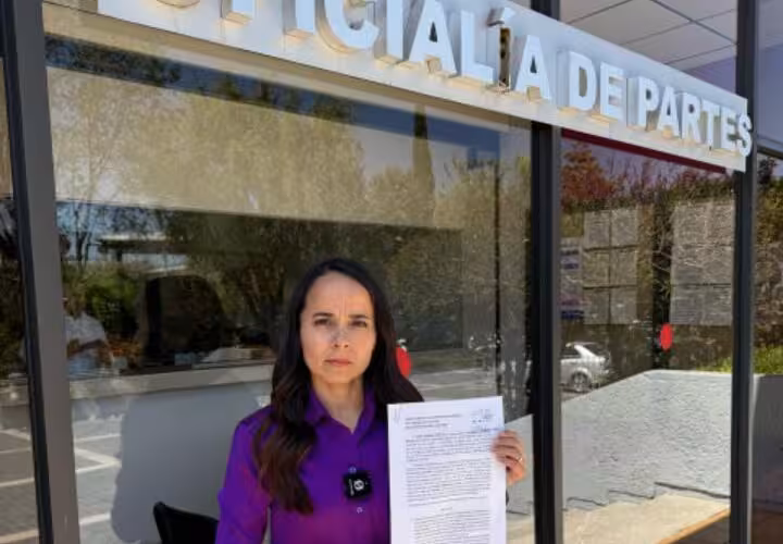 OLIVIA AGUIRRE DENUNCIA VIOLENCIA POLÍTICA DE GÉNERO ANTE EL INE
