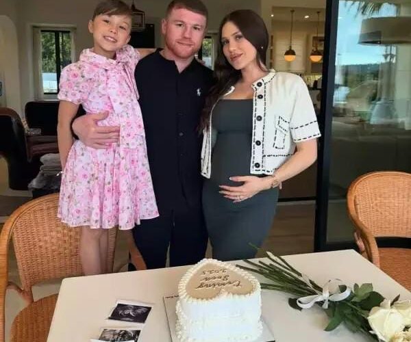 CANELO Y FERNANDA GÓMEZ ESPERAN A SU SEGUNDA HIJA