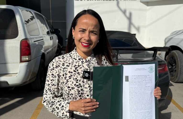 OLIVIA AGUIRRE RETA A CANDIDATOS: REGISTRA ANTE NOTARIO SU PLAN PARA MODERNIZAR LA CORTE