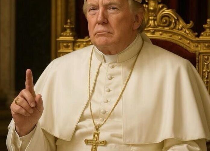 LOS CATÓLICOS AMARON MI IMAGEN COMO PAPA: TRUMP