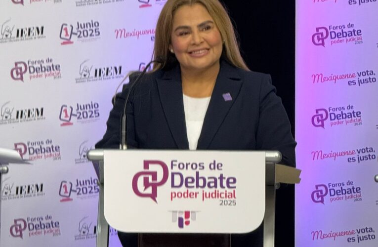 ERIKA ICELA CASTILLO LIDERA EL DEBATE RUMBO AL PODER JUDICIAL
