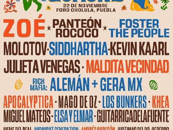 FOSTER THE PEOPLE ENCABEZA EL TECATE COMUNA 2025 EN PUEBLA