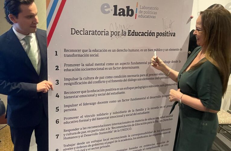 LA FIRMA DE LA DECLARATORIA POR LA EDUCACIÓN POSITIVA CONGREGA A ESTADOS, MUNICIPIOS Y SIPINNA EN UN FRENTE COMÚN POR EL BIENESTAR ESTUDIANTIL
