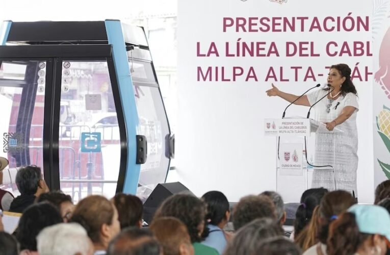 NUEVA LÍNEA DEL CABLEBÚS EN LA CDMX UNIRÁ MILPA ALTA, XOCHIMILCO Y TLÁHUAC