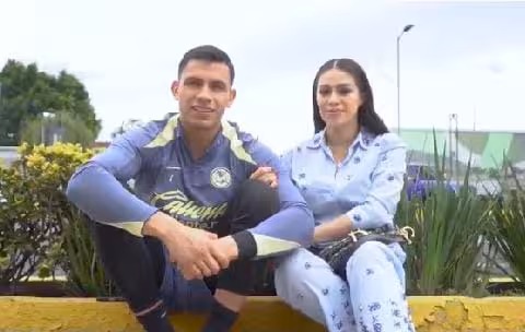 DESMIENTEN PORTERO DEL AMÉRICA Y SU ESPOSA ACUSACIONES DE VIOLENCIA