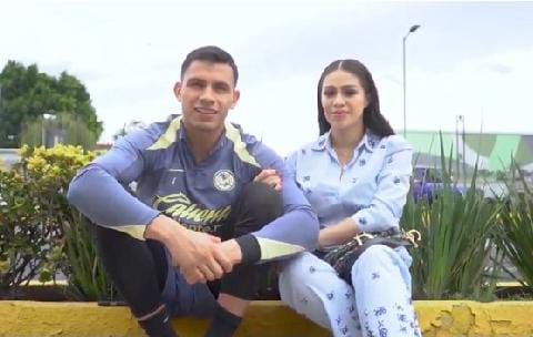 DESMIENTEN PORTERO DEL AMÉRICA Y SU ESPOSA ACUSACIONES DE VIOLENCIA