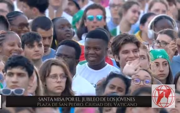 JUVENTUD EN ROMA: IMPRESIONANTE BIENVENIDA EN EL JUBILEO DE LA ESPERANZA