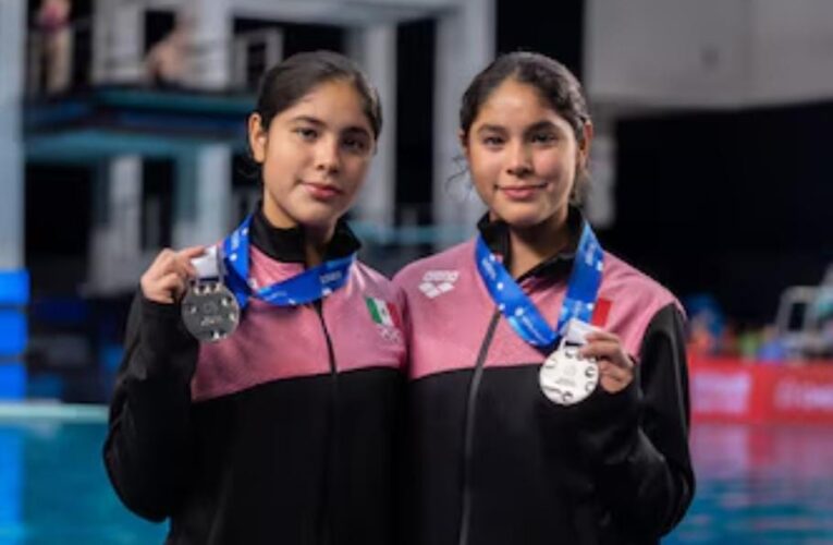 GEMELAS CLAVADISTAS DE 14 AÑOS BRILLAN EN MUNDIAL SINGAPUR