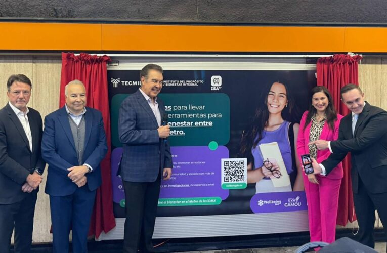 “WELLBEING 360” LLEGA AL METRO CDMX: UNA ALIANZA POR EL BIENESTAR EMOCIONAL DE MILLONES DE USUARIOS