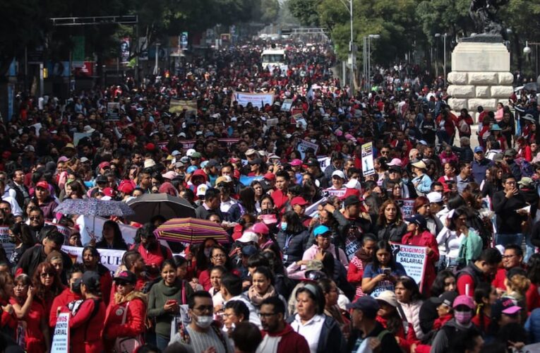 MEGAMARCHA DE LA CNTE PARALIZARÁ LA CDMX