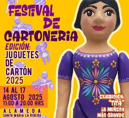 JUGUETES GIGANTES INVADIRÁN SANTA MARÍA LA RIBERA EN CDMX