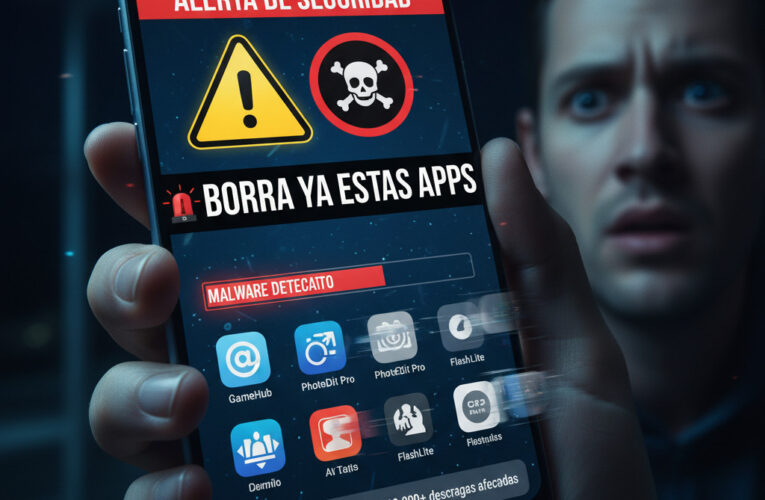 🚨 Borra ya estas apps: Google detecta malware en 19 millones de descargas