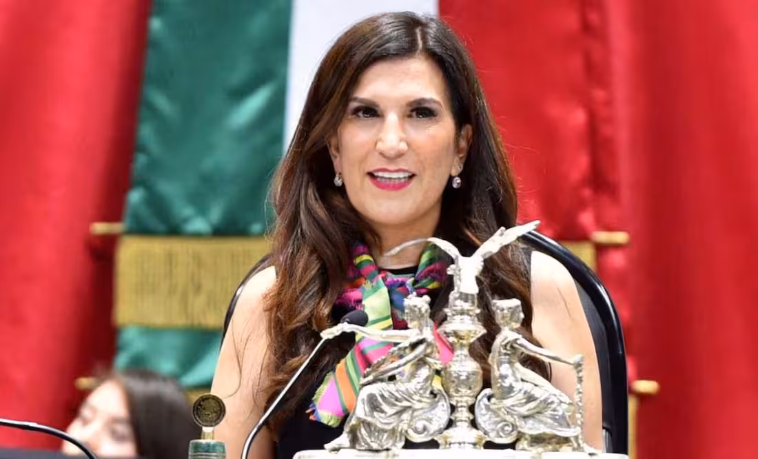 Kenia López Rabadán asume la presidencia de la Cámara de Diputados en un hecho histórico para el Congreso